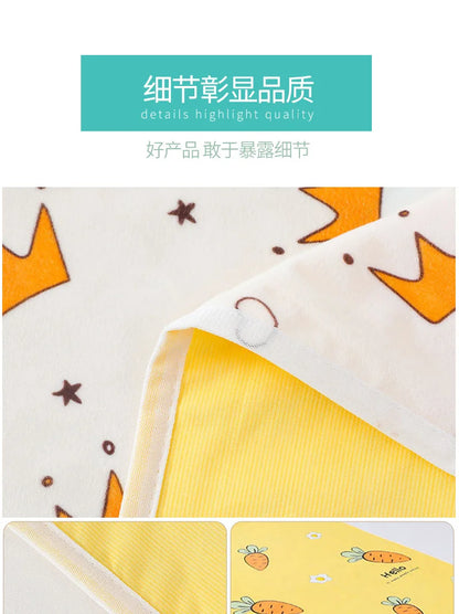 Newborn Cartoon Urine Pad Portable Cute Double Sided Bed Mat Waterproof Washable Diaper Changing Pad Children Diaper Products