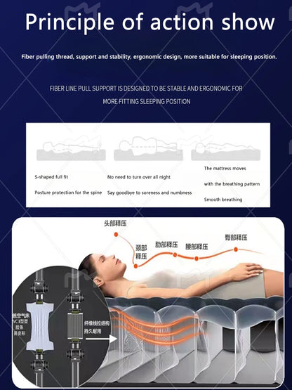 Automatic Air Bed Inflatable Home Inflatable Bed Single Air Mattress Bed Double Lazy Bed Outdoor Portable Air Mattress Bed