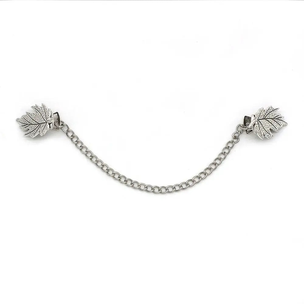 Clothing Accessories Retro Suit Brooch Grace Korean Gentleman Tassel Brooch Trend Fashion Suit Shirt Collar Chain For Men