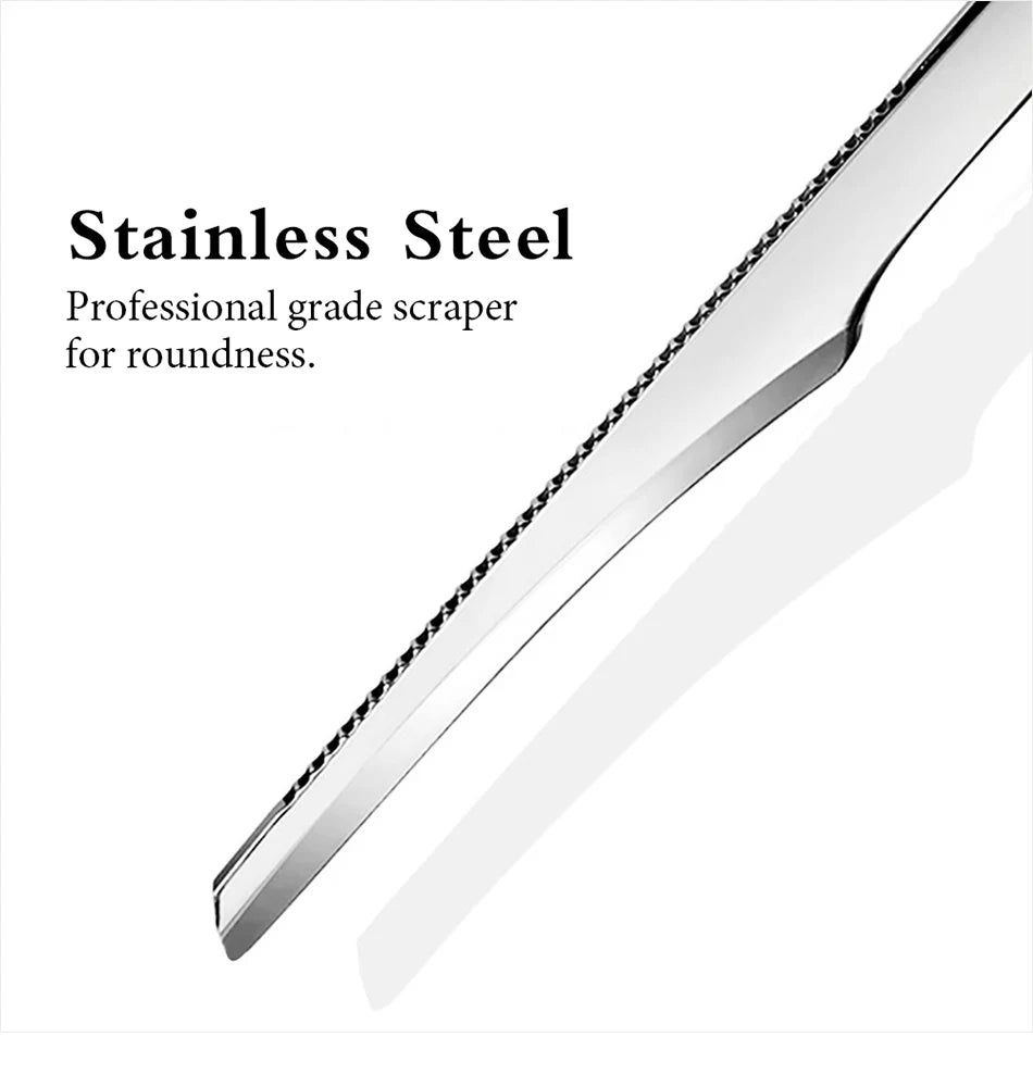 1/2/5Pcs Feet Pedicure Knife Tools Stainless Steel Foot Scrubber Dead Skin Remover Foot Scraper Knife Scraping Manicure Tool