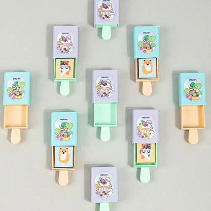 Supplies Little Magician Wiping Tools Pencil Erasers School Office Supplies Writing Drawing Eraser Magic Box Rubber Eraser