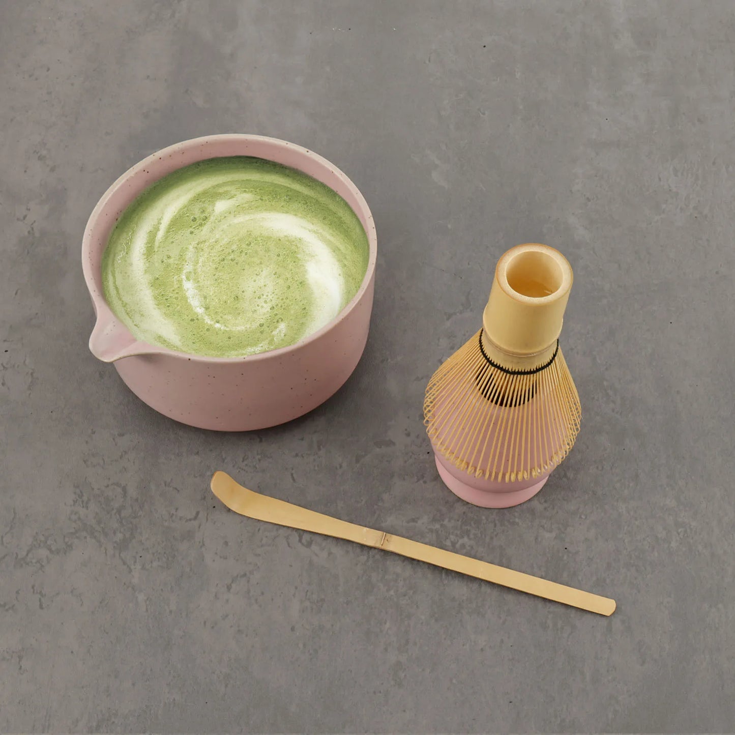 4Pcs Japanese Matcha Set Traditional Matcha Tea Set Matcha Whisk Set Manual Matcha Making Kit Ideal Matcha Kit for Tea Lovers