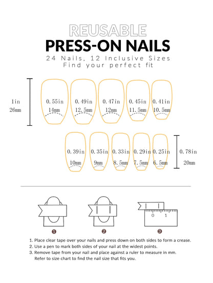 ARTAUG 24PCS Medium Almond Fleshcolor Press On Nails Fake Nails Pink Summer Nails Press On Nails Detachable Reusable Girl Gift