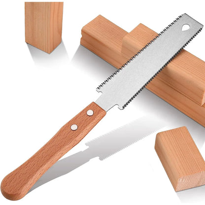 310MM Steel Saw Double Edged Japanese Pull Saw Flexible Blade Hand Saw for Woodworking Cutting Saw