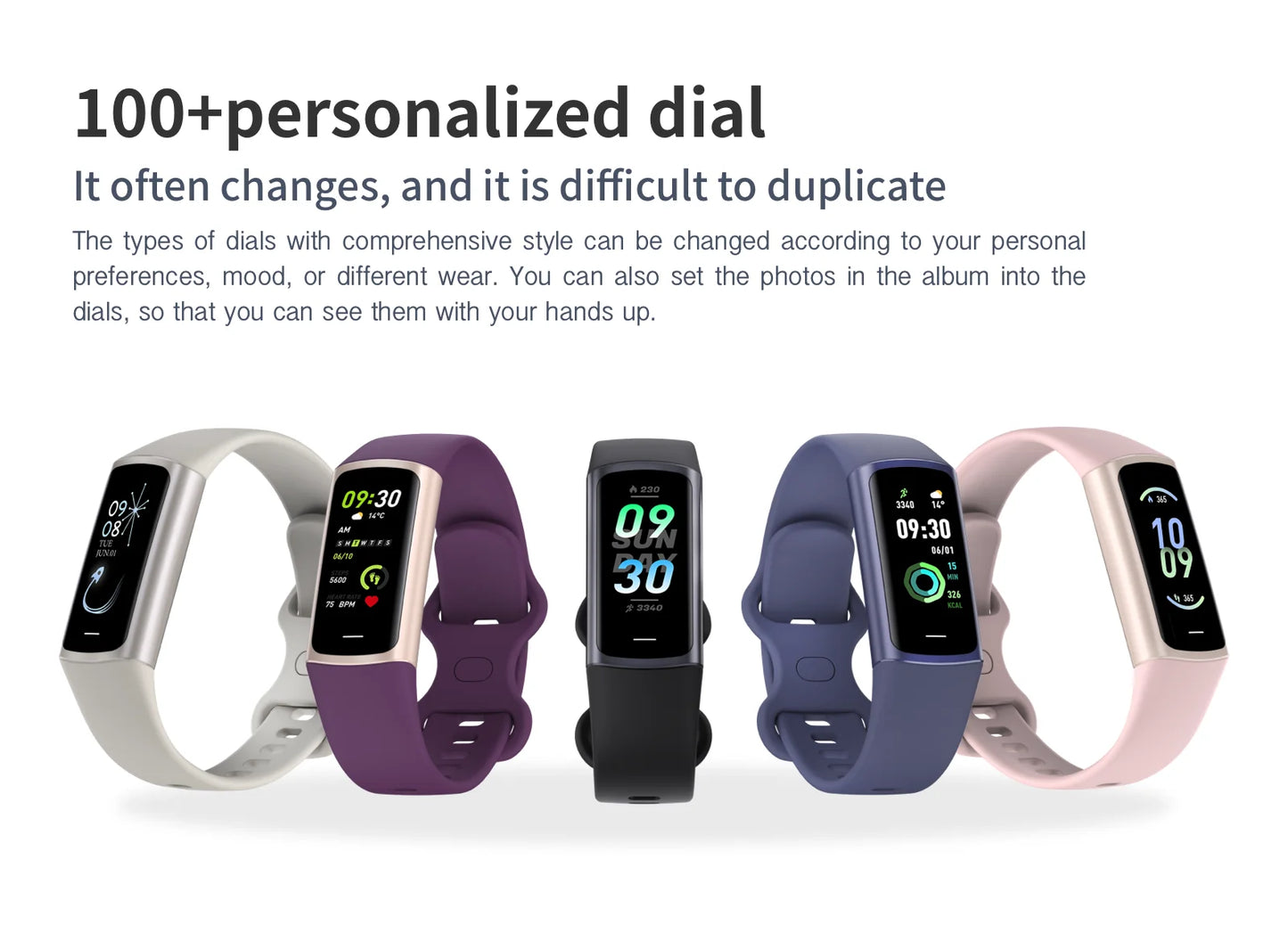 LIGE Sport Smart Bracelet Fitness Tracker For Man Women Band Waterproof Connected Phone Tracker Men Smart Watch For Android ios