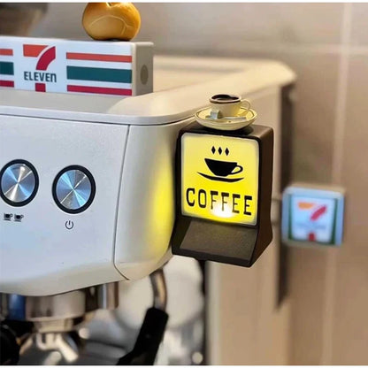 New Convenience Store Refrigerator Stickers Magnetic Fridge Stickers Lightbox Toy Model Light Signs Home Decorative Ornaments