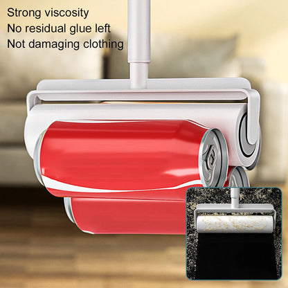 Clothes Bed Lint Remover Tool Large Cleaning Lint Roller With Long Handle For Car Seats Removes lint From Clothes