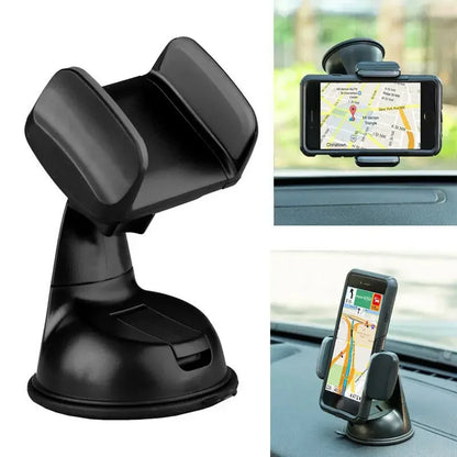 Phone Holder for Car 360° Widest View Flexible Long Arm Universal Handsfree Dashboard Suction Type Windshield Holder Phone Mount