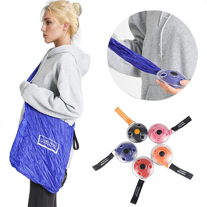 Reusable Foldable Retractable Supermarket Shopping Storage Bags Shrinkable Pouch Organizer Packaging Useful Things Supplies