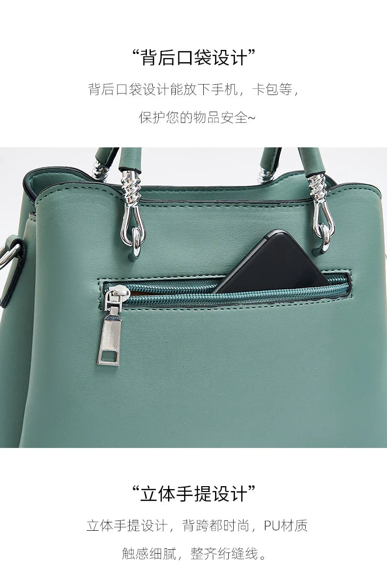 Totes Bags for Women Trend 2024 Luxury Famous Brands Designer Handbags Leather White Female Shoulder Bag Ladies Bolsas Mujeres