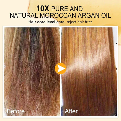 PURC Hair Serum Smoothing Soften Repair Frizz Damaged Hair Anti-Dandruff Scalp Treatment Products Hair Care Morocco Argan Oil