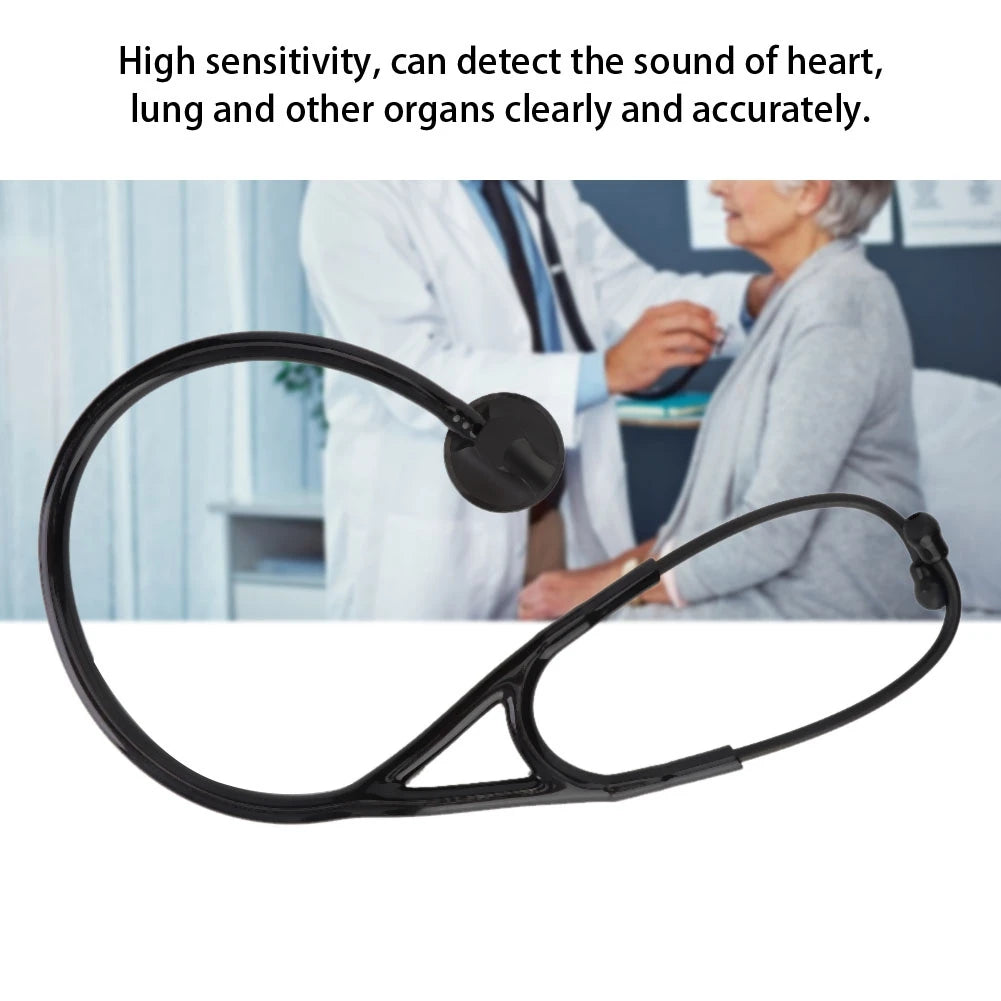 Professional Cardiology Stethoscope Zinc Alloy Heart Lung Detection Echoscope Health Care Tool for body health detection