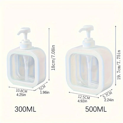 1pc Large Capacity Empty Bottle Laundry Detergent Dispensing Bottle and Shower Gel Detergent Dispensing Bottle