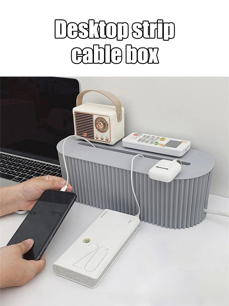 Household Socket Board Organizer Box, Multi-Functional Cable Management Box, Data Cable, Multi-Purpose Organizer And Finishing