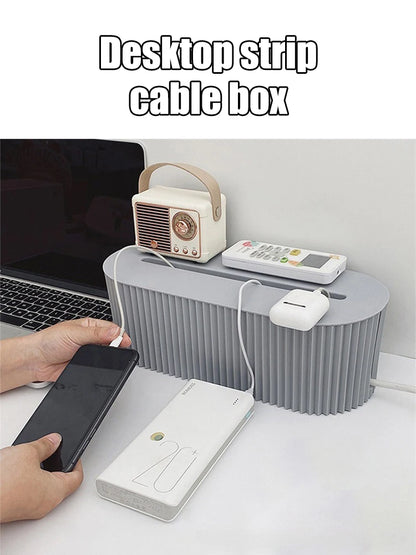 Household Socket Board Organizer Box, Multi-Functional Cable Management Box, Data Cable, Multi-Purpose Organizer And Finishing
