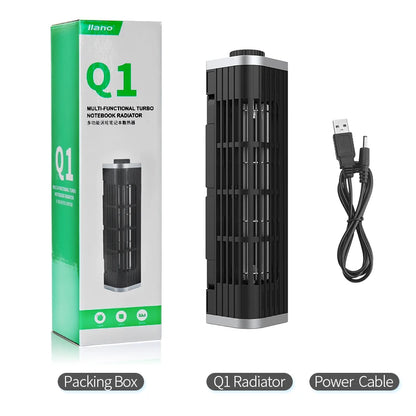 llano Laptop Radiator Laptop Cooler Laptop Stand Adjustable Size Wind Speed With RGB Light