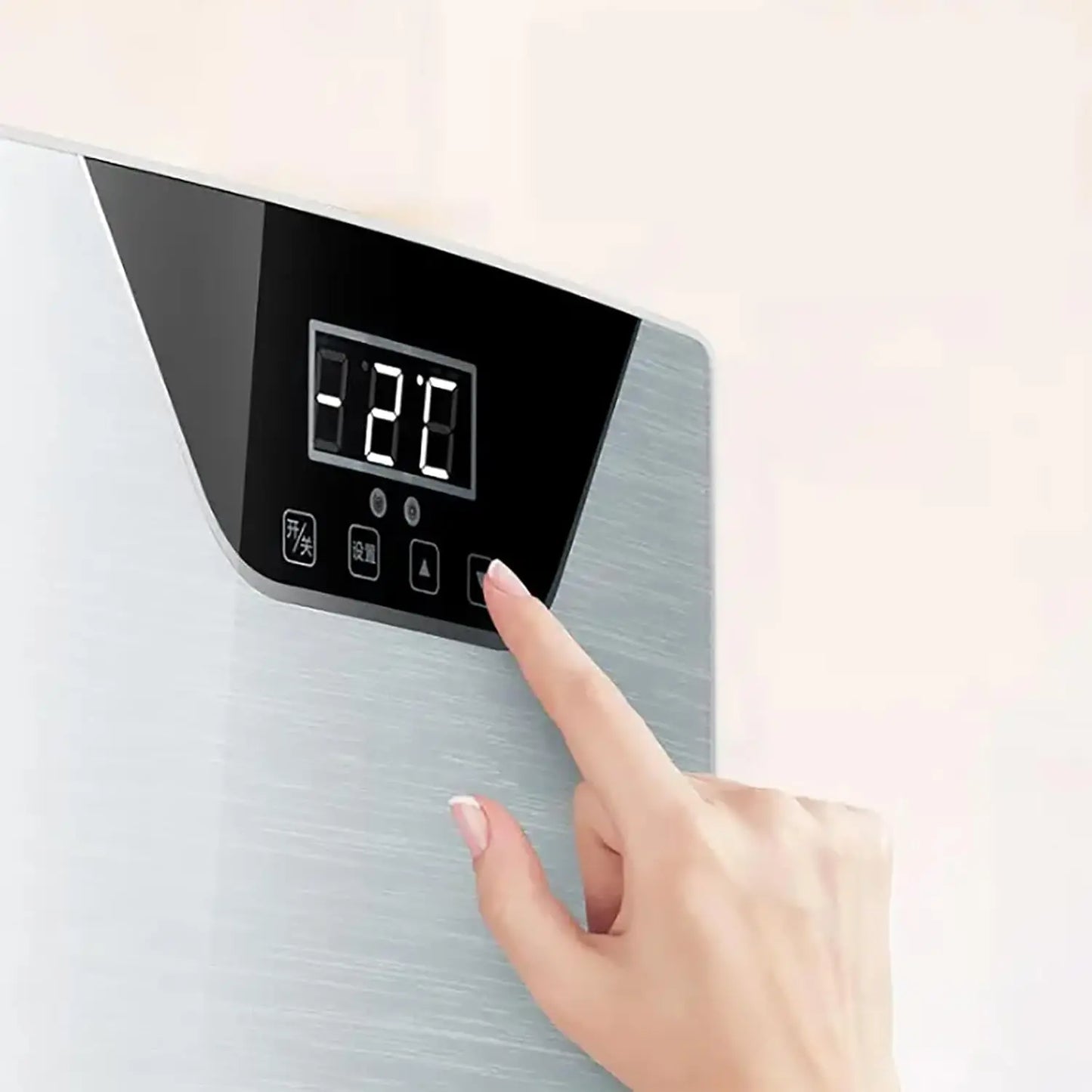 Mini Fridge For Bedroom, 12 Volt Portable Car Refrigerator, 20 Liter Capacity, Cool Down To About 28°C And Hold 25