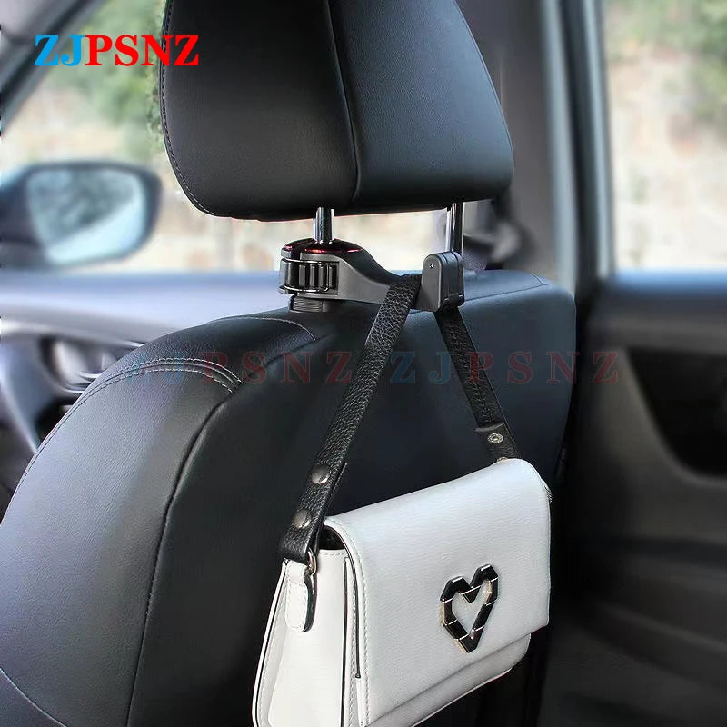 Car Seat Hooks Seat Back Hanger Hook Phone Car Holder Car Auto Headrest Hooks For Purse Car Auto Seat Hooks Storage Seat Hooks