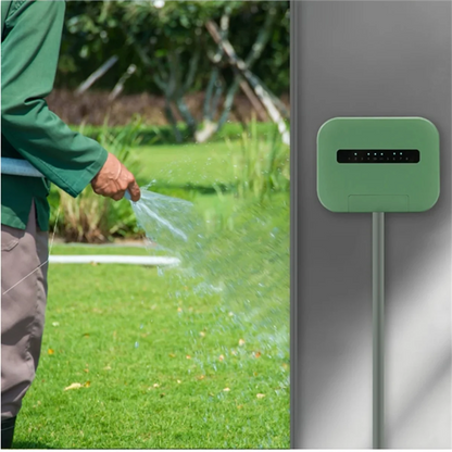 SDFC-Tuya Wifi Indoor Smart Sprinkler Controller Indoor Smart Sprinkler Controller Irrigation System Remote Control 6 Zone EU Pl