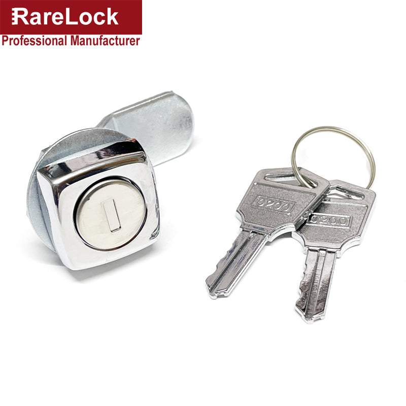 Round Cabinet Cam Lock Waterproof for Home Drawer Strorage-box GYM Locker Hardware Rarelock MMS500 G