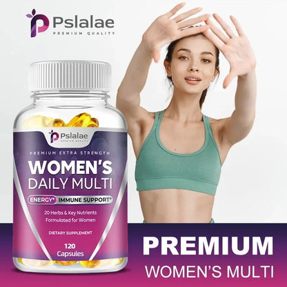 Women's Daily Multi Capsules - Daily Multivitamin To Support Energy and Immune Health