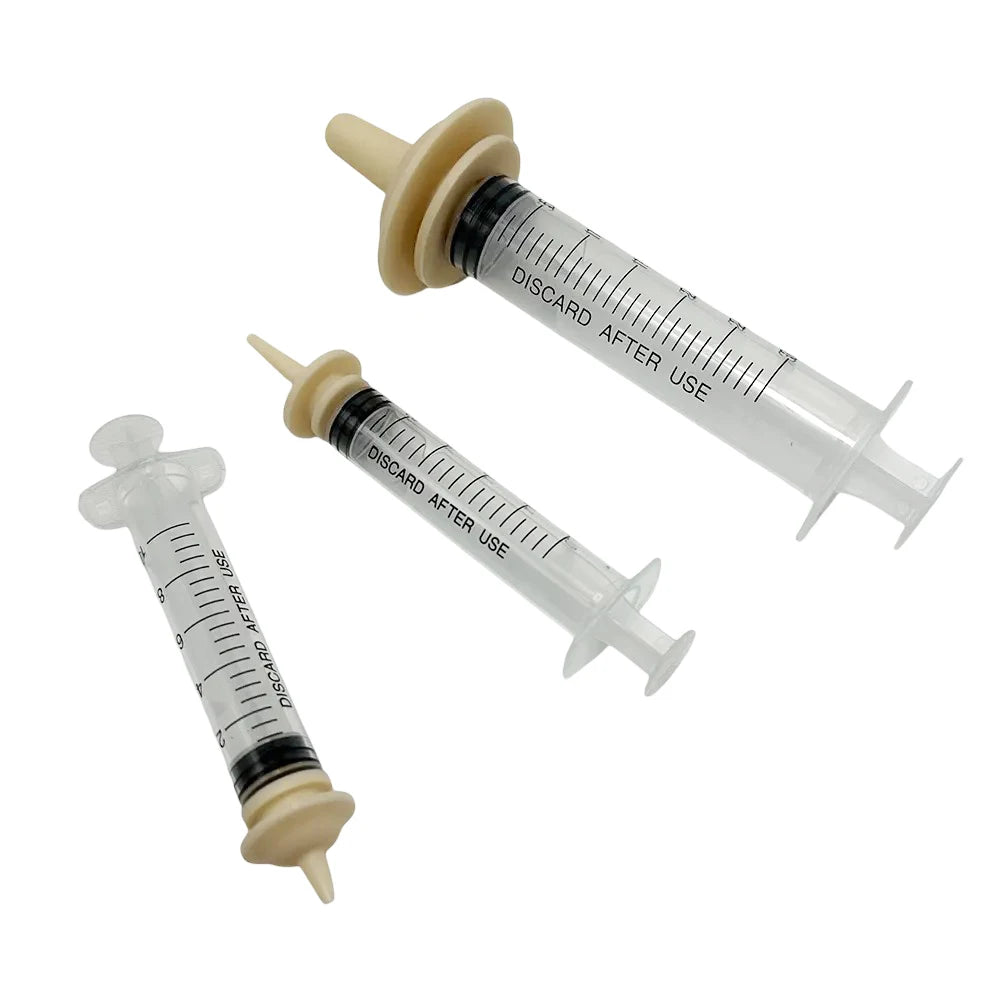 Newborn Pet Feeding Nipple Dog Cat Feeding Pacifier Hamster Rabbits Kittens Puppies Feeding Bottle Syringe with Silicone Nipple