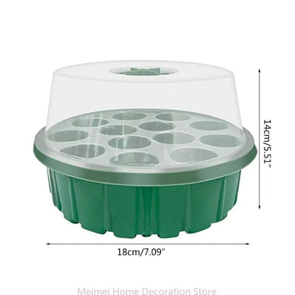 H7BF Seed Growing Box Vegetable Seed Sprout Hydroponic Tray Garden Supplies