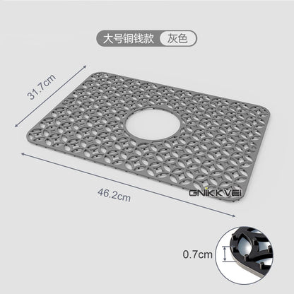 Sink Protectors for Kitchen Sink, Kitchen Sink Mats Silicone Sink Protector, Sink Mat Grid for Kitchen Bottom of Farmhouse