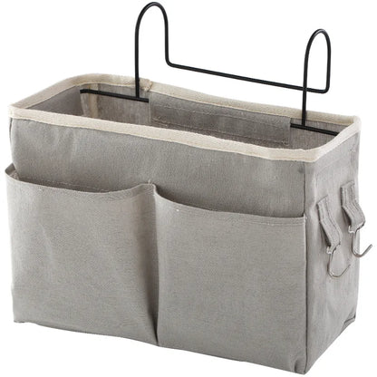 Bedside Caddying Bed Organizer Storage Bag Pocket for Dorm Room Rails Bedroom Kitchen Organization