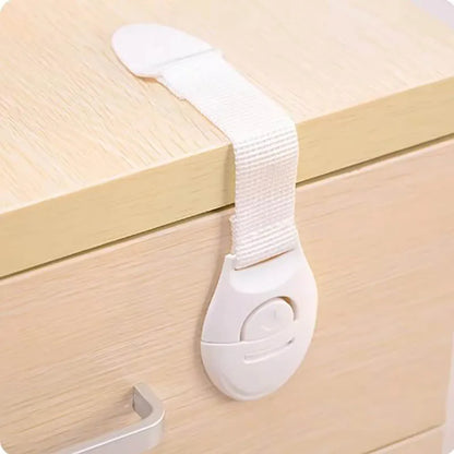 10PCS Child Safety Cabinet Lock Baby Security Protection Drawer Door Cabinet Lock Plastic Protection Kids Safety Door Lock