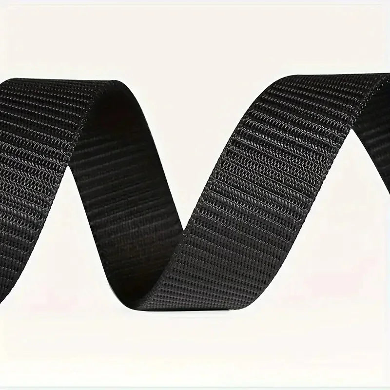 Men's Belt Outdoor Leisure Sports Belt Toothless Quick Release Automatic Buckle Quality Black Belt