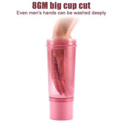 600ml Frosted Shake Cup Milkshake Sports Bottle Outdoor Fitness Water Blender Bottle Protein Powder Portable Gym Training Drink