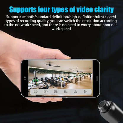 X5 Mini Camera HD 1080P Intelligent Home Security IP WiFi Camera HD 720P Monitor Mobile Remote Camera Mobile Remote Application