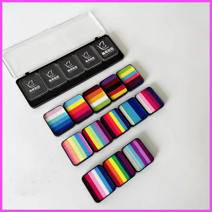 Vegan  Face Paint Professional Split Cake Pastel Eyeliner Water Activated Face And Body Paint
