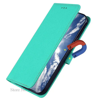 For Huawei Y6P Case Leather Wallet Flip Case For Huawei Y6p Case MED-LX9N Soft Full Cover Coque Fundas for Huawei Y6P Case