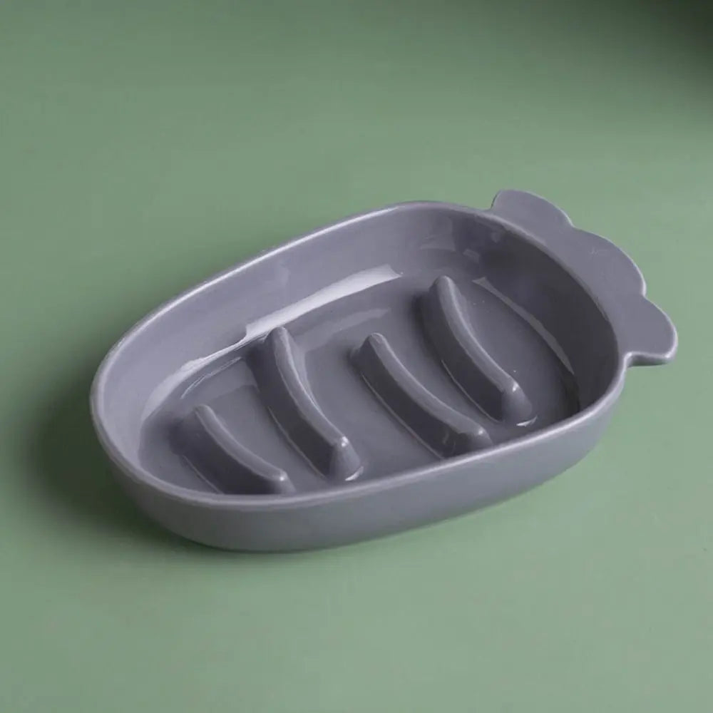Ceramic Cat Slow Food Bowl Cute Creative Dog Food Feeding Basin Non-slip Large Capacity Pet Drinking Feeder Kitten Puppy