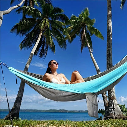 Lightweight Hammock Outdoor Gear Camping Hammock Portable Nylon Swing for Travel Hiking Backyard Beach Adventure Accessories