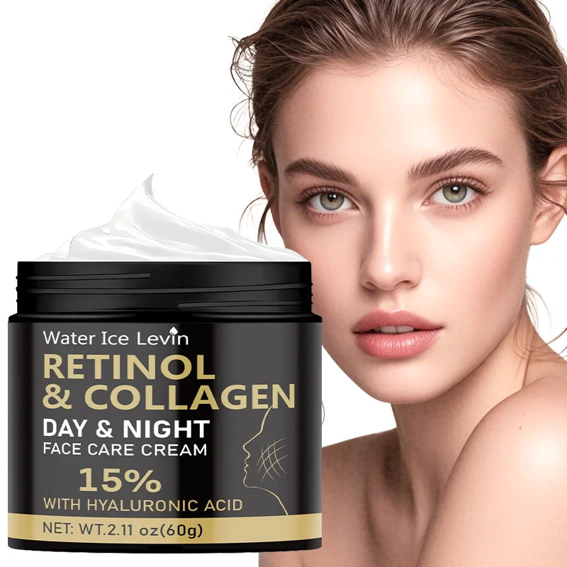 Retinol Cream, Retinol Collagen Cream, Vitamin C Moisturizer, Retinol Moisturizer, Suitable for Sensitive Facial Skin