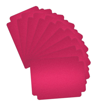 10Pcs/Set Trading Card Dividers Standard Size Frosted Card Separator Case Holder for Sports Card Baseball Card Sorting Card Page