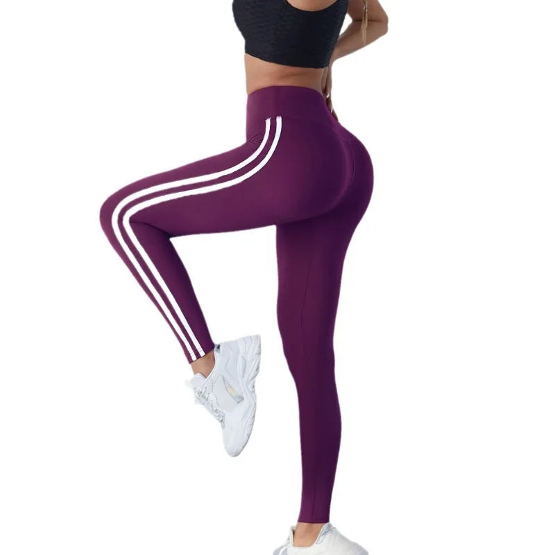 Yoga Pants Women Seamless Compression Work Out Leggings Tummy Control High Waisted Women's Running Athletic Gym Workout Clothes