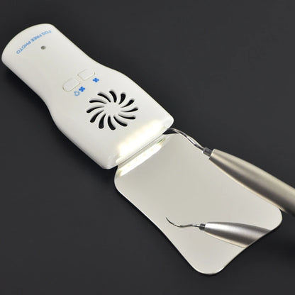 Dental LED Mirror - Anti-Fog Intraoral Reflector with Defogging for Oral Photography & Exams