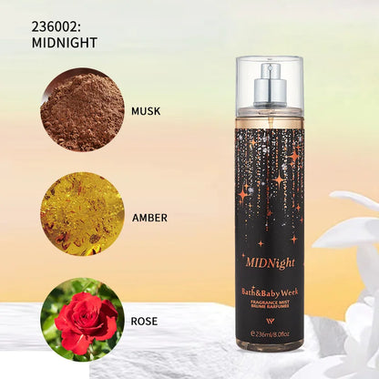 Women's Long Lasting Light Fragrance Victoria Fragrance Body Spray With Various Flavors Skin Care