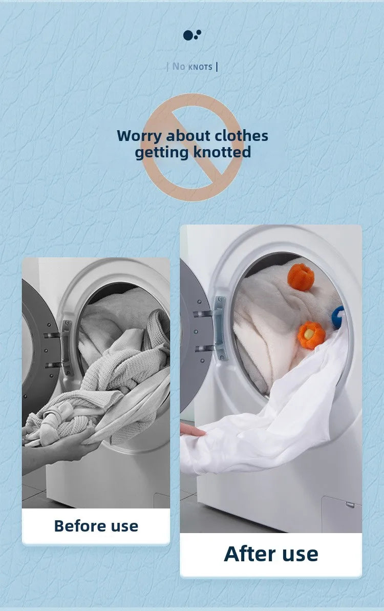 Washing Machine Lint Catcher Reusable Pet Hair Remover Ball Laundry Filter Wool Fur Collector Home Cleaning Essential