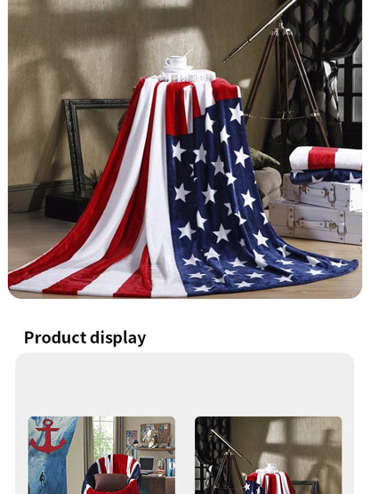 Bed blankets - Warm and plush throw for sofas, sofas, cars, and travel - machine-washed English style blankets