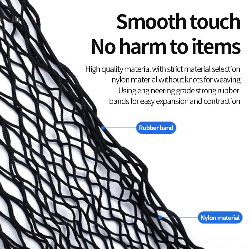 70x70 Auto for Audi A5 F5 2018 2019 2020 2021 2022 2023 2024 Accessories Car Boot Trunk Cargo Net Elastic Storage Organizer Part