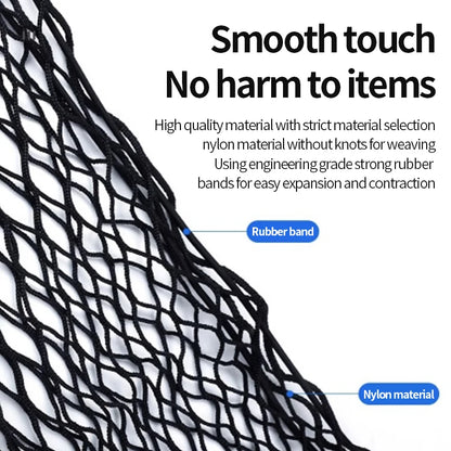 70x70 Auto for Audi A5 F5 2018 2019 2020 2021 2022 2023 2024 Accessories Car Boot Trunk Cargo Net Elastic Storage Organizer Part