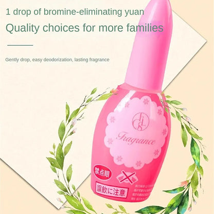 20ml Toilet Deodorant One Drop of Deodorant Fragrance Liquid Indoor Aromatherapy Air Freshener To Remove Odor