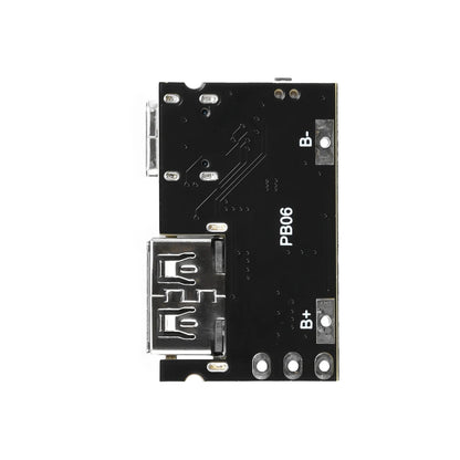 5V TYPE C + USB A 2.4A Charger Discharger Module Single Lithium Battery Charger Board Supports Charging And Discharging