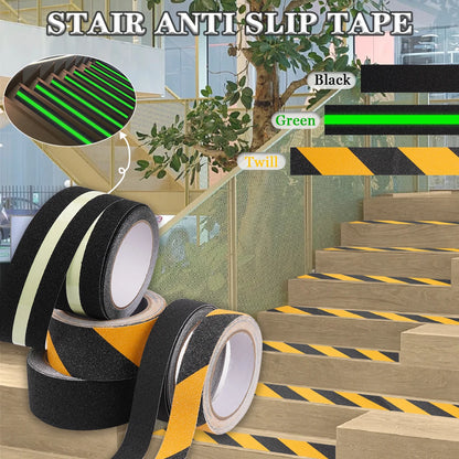 Anti Slip Grip Tape Heavy Duty Anti Slip Tape for Stairs Outdoor Indoor Waterproof Non-Slip Traction Grip Tape to Tub Step Boat
