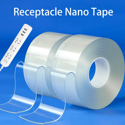 nano tape double sided  NanoTape Double-Sided Adhesive Tape  High Viscosity and Is Fixed On The Wall Without Leaving Traces